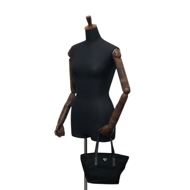 PRADA プラダ ハンドバッグ ブラック トライアングルロゴ ナイロン vintage ヴィンテージ オールド 5ujtgr
