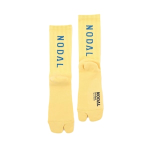 NODAL Logo Socks（Lemon）