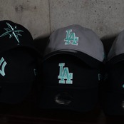 【gifthat別注】NEW ERA 930/9THIRTY  ロサンゼルス・ドジャース　GRAY SEAGLASS