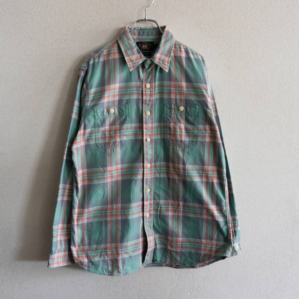 極美品】RRL【NATIVE JACQUARD OVER SHIRT】S ネイティブ ジャガード
