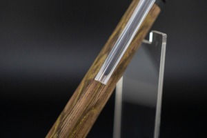 【魅惑の黒い紋様】黒柿 孔雀杢 極上 ① Black MP