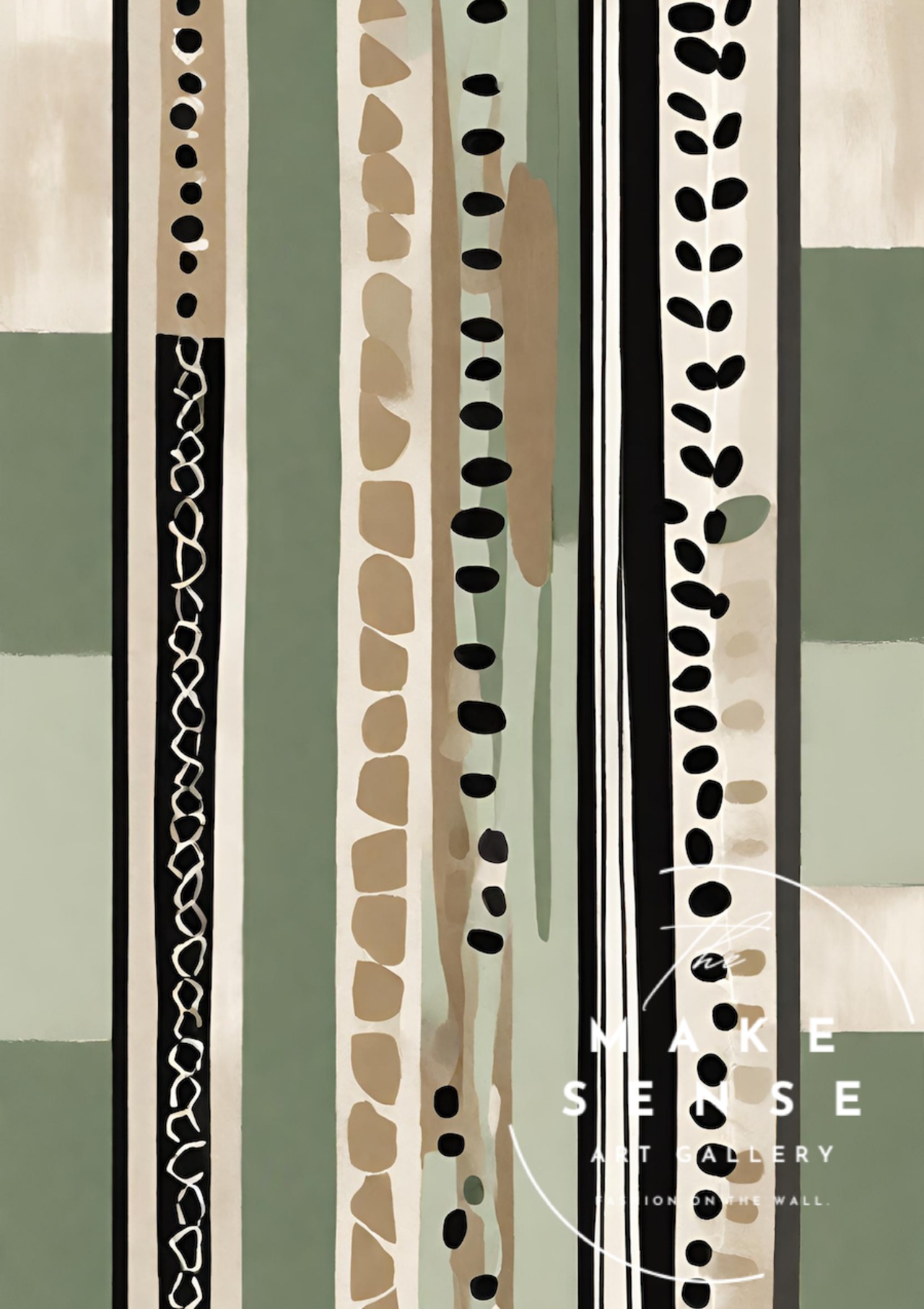 Live｜植物の種を描いた北欧ボタニカルアートポスター｜ミニマル空間に馴染むナチュラルデザイン｜ A2ポスター