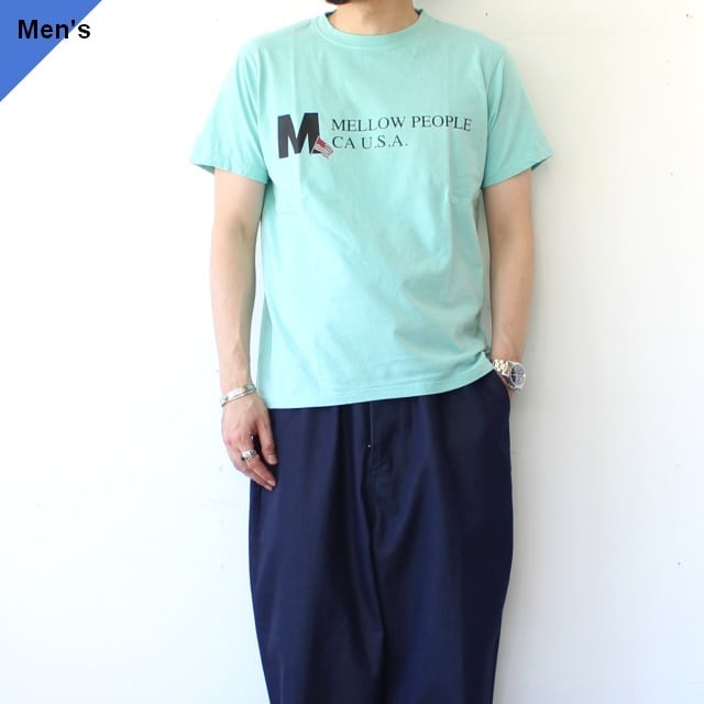 melple プリントTee S/S Pasadena S/S (MELLOW USA)