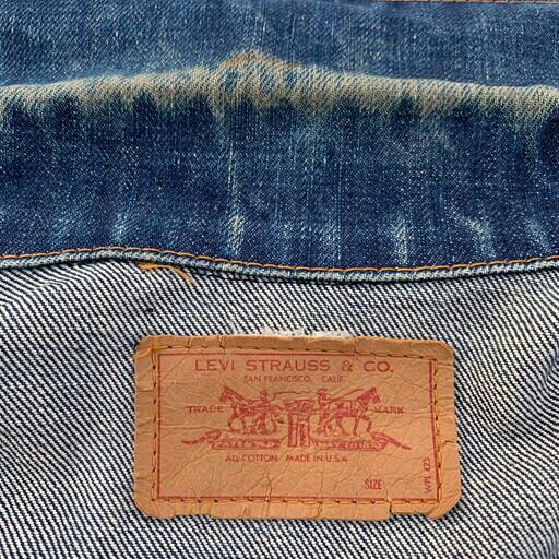 's 's LEVI'S  デニムジャケット 4th Big E 濃紺 USA製