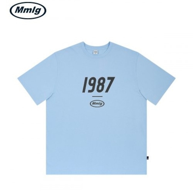 [Mmlg] 19MG HF-T (BABY BLUE) 正規品 韓国ブランド 韓国ファッション 韓国代行 韓国通販 Tシャツ