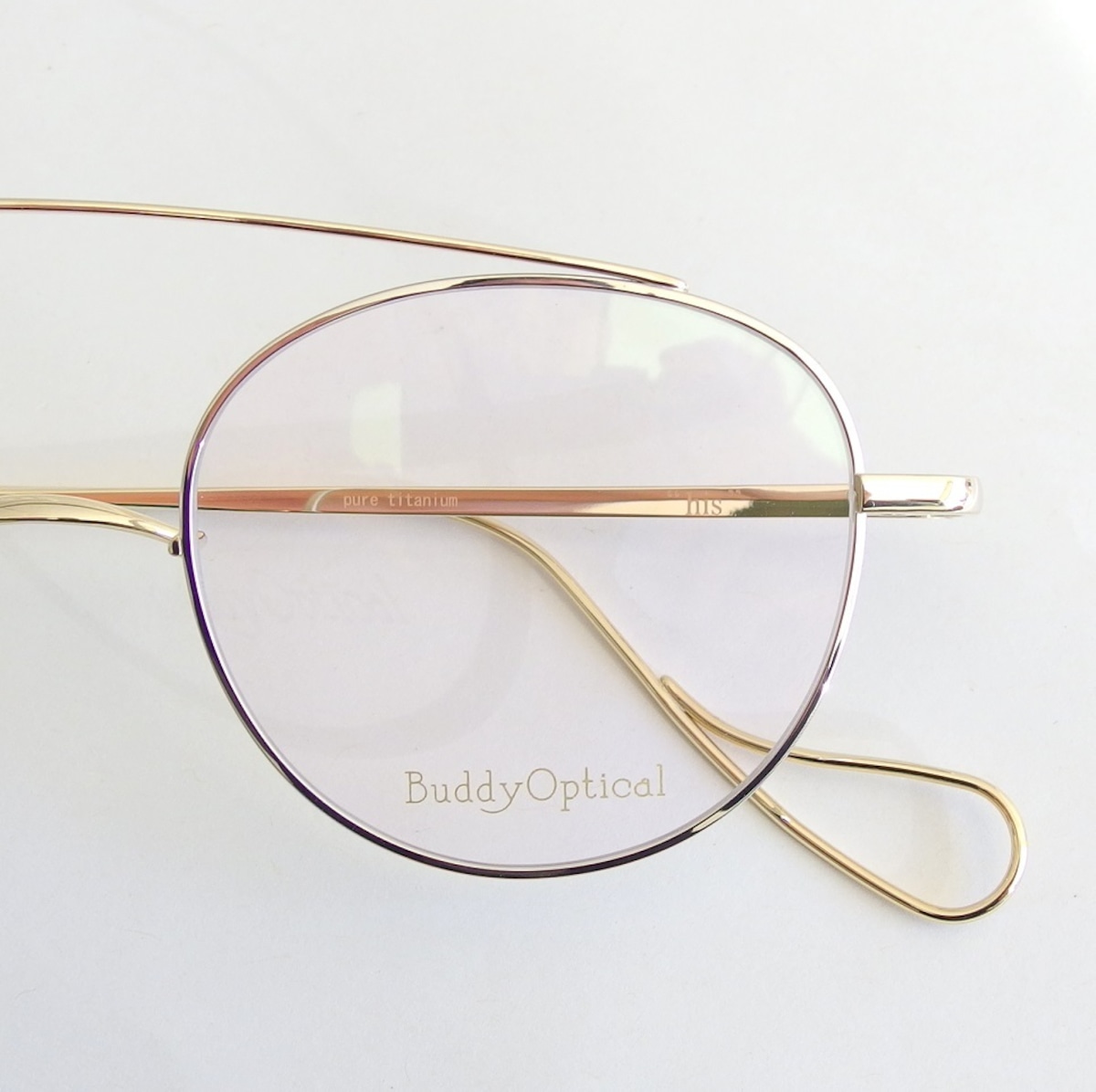 Buddy Optical】his “silver × gold” | 正光堂時計店