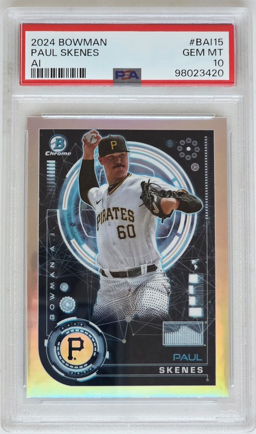 Paul Skenes Bowman Chrome GEM MT 10