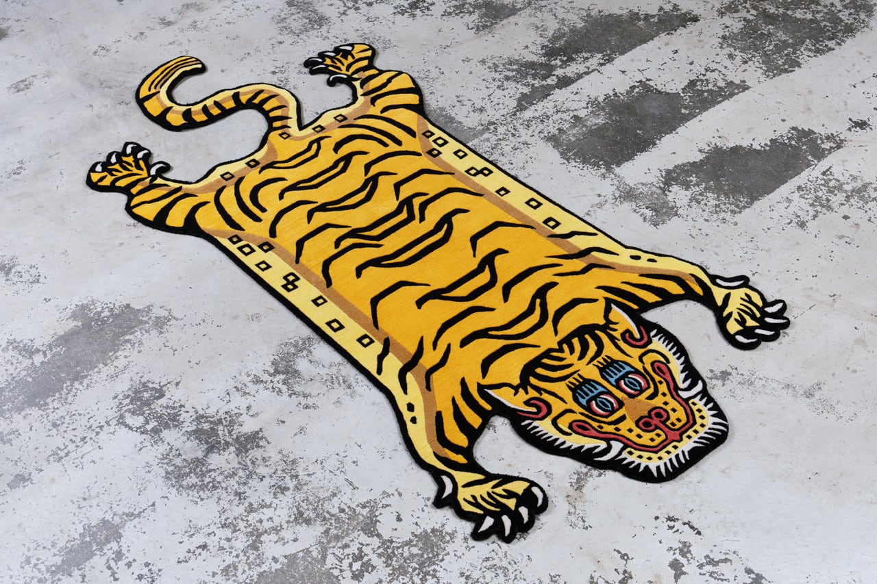 Tibetan Tiger Rug 《Lサイズ•ウール・オリジナル3・シグネチャー