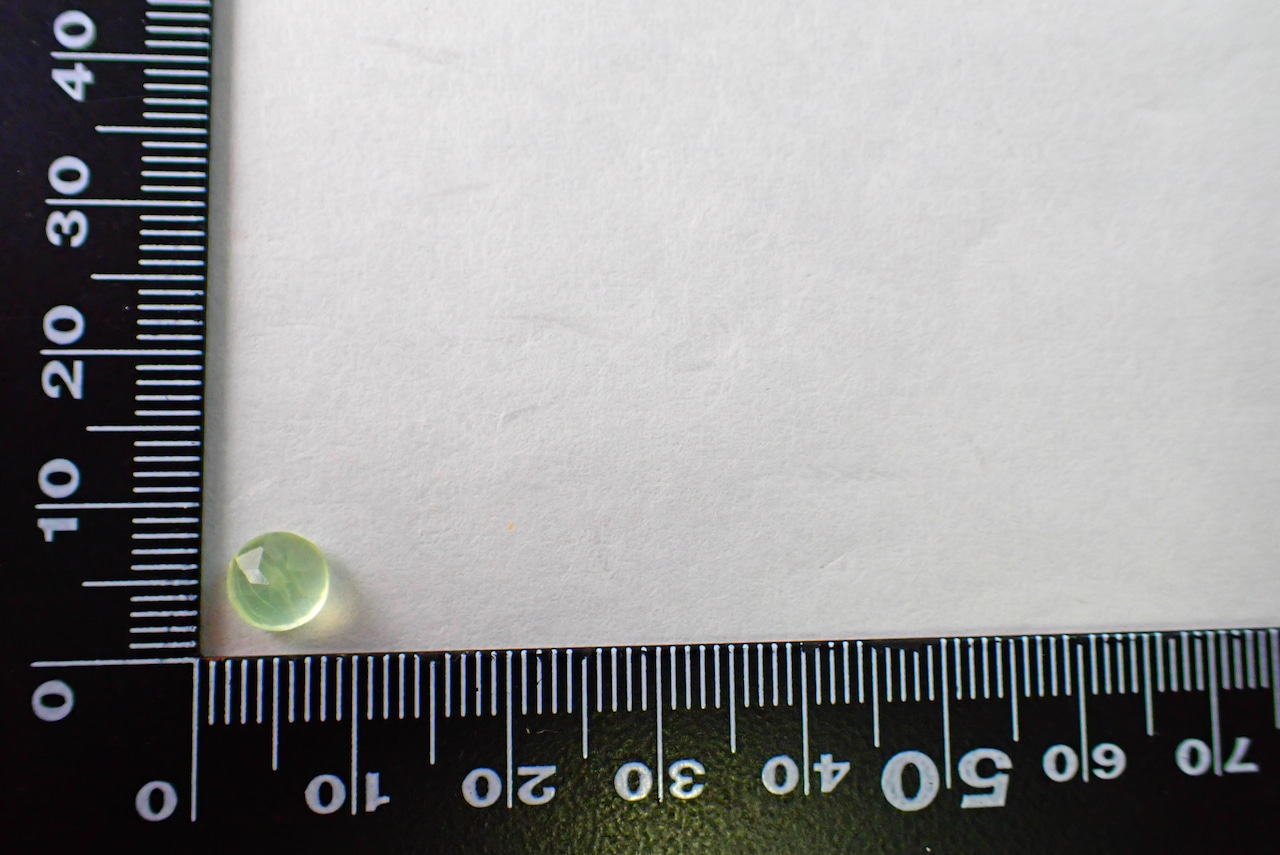 【原石セット】プレナイト　1.36ct/4.74ct　[D6-197]