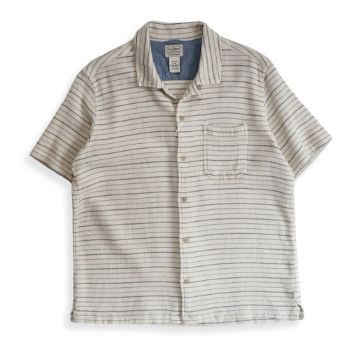 L.L.Bean S/S Open Collar Shirt