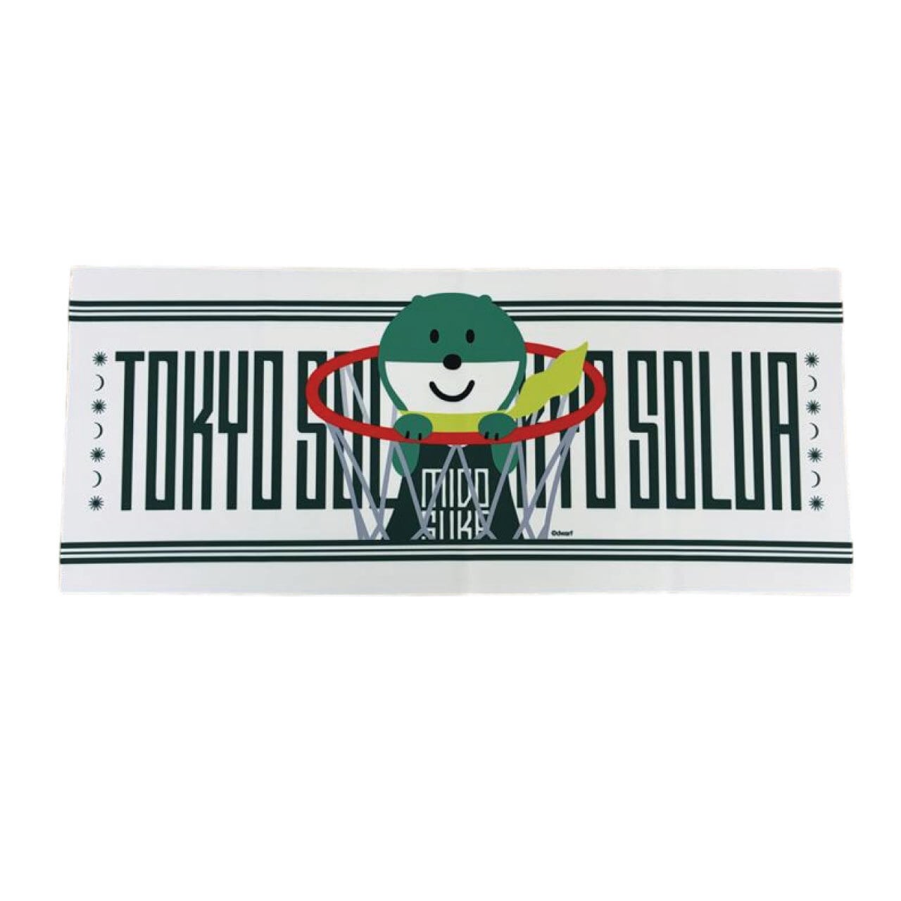 ミドすけフェイスタオル（ホワイト） | SMBC TOKYO SOLUA ONLINESHOP