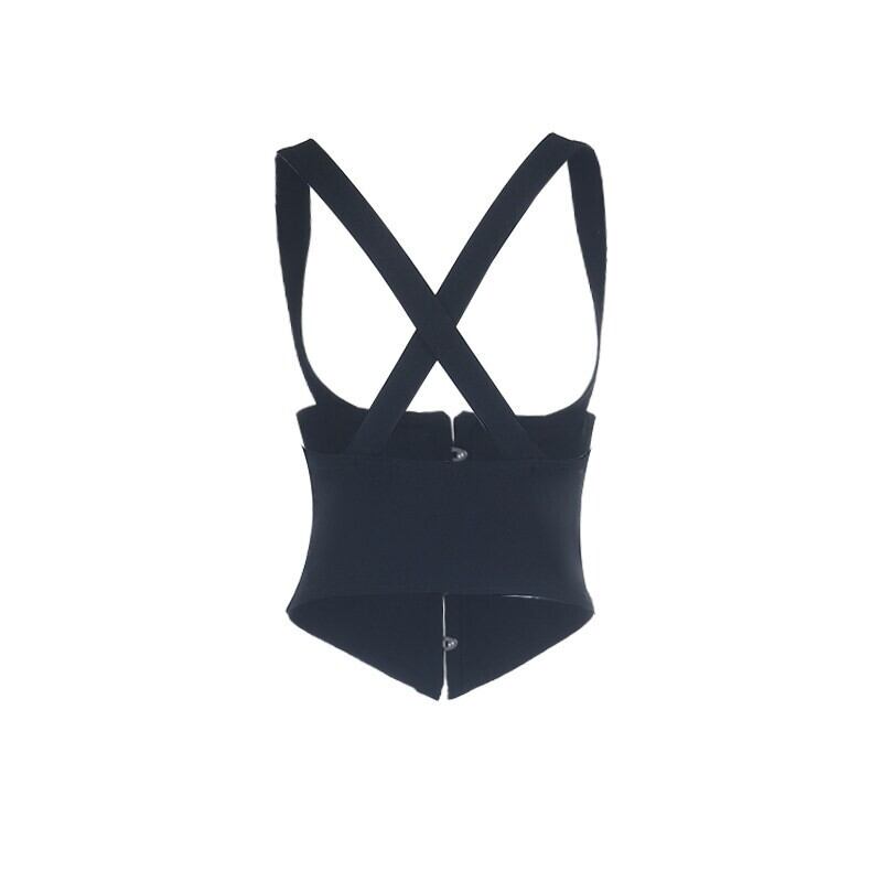 Cross strap bustier r0206