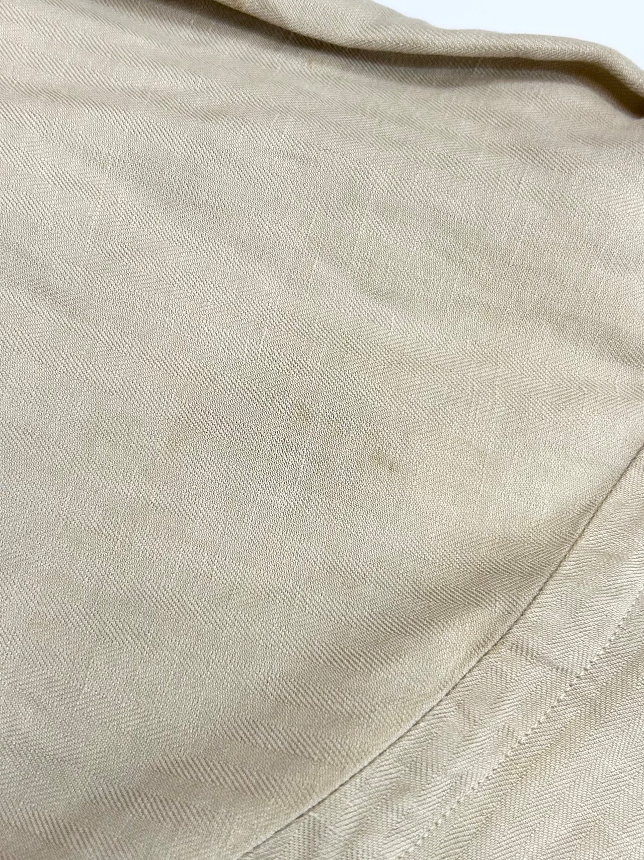 90s Ralph Lauren S/S OPEN COLLAR SHIRT Size XL