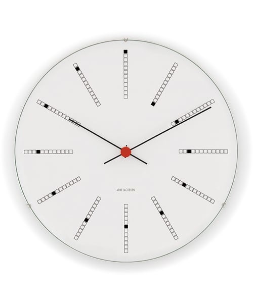 【ARNE JACOBSEN】 Wall Clock Bankers 290mm 43640