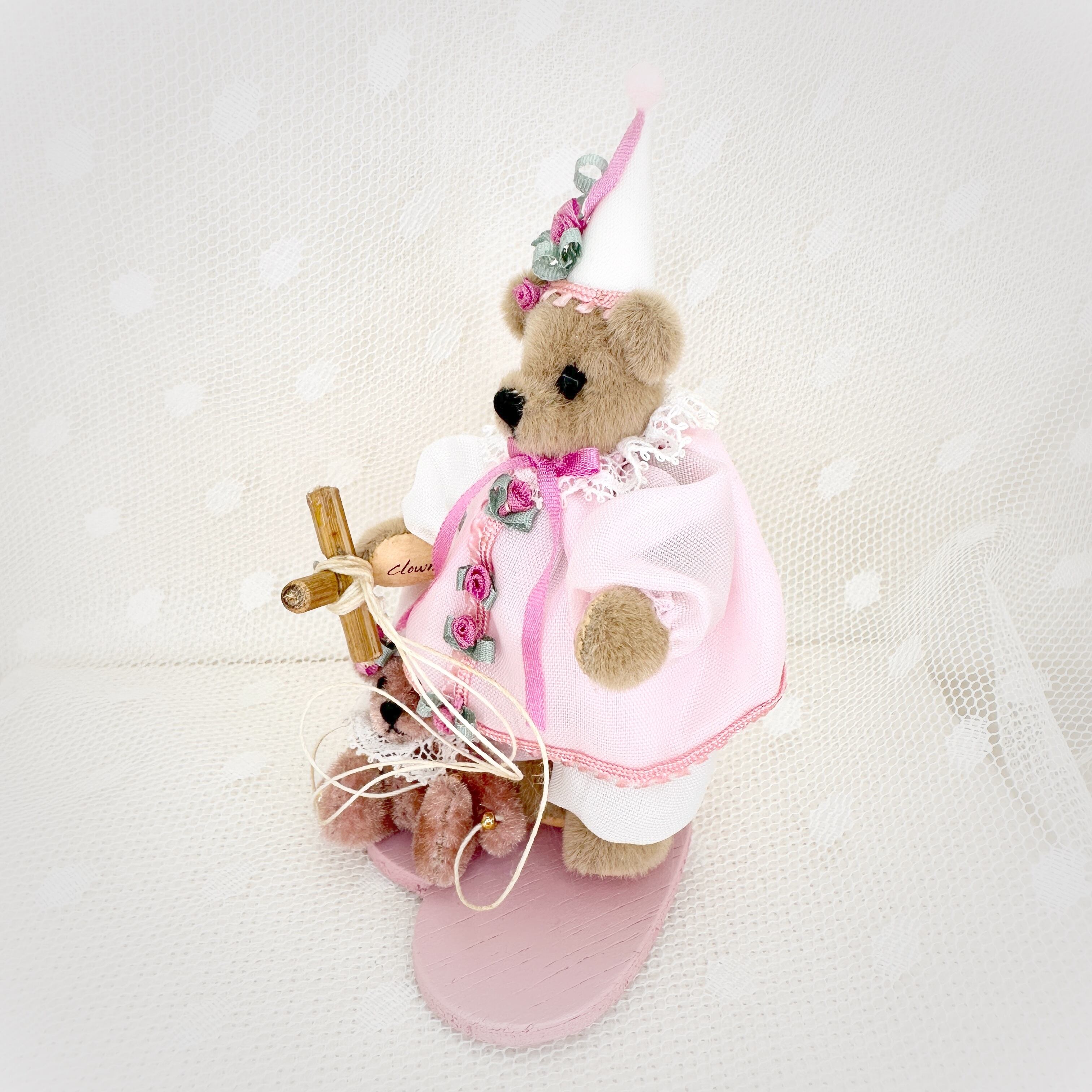 USA直輸入ワールドオブミニチュアベアーズクラウン