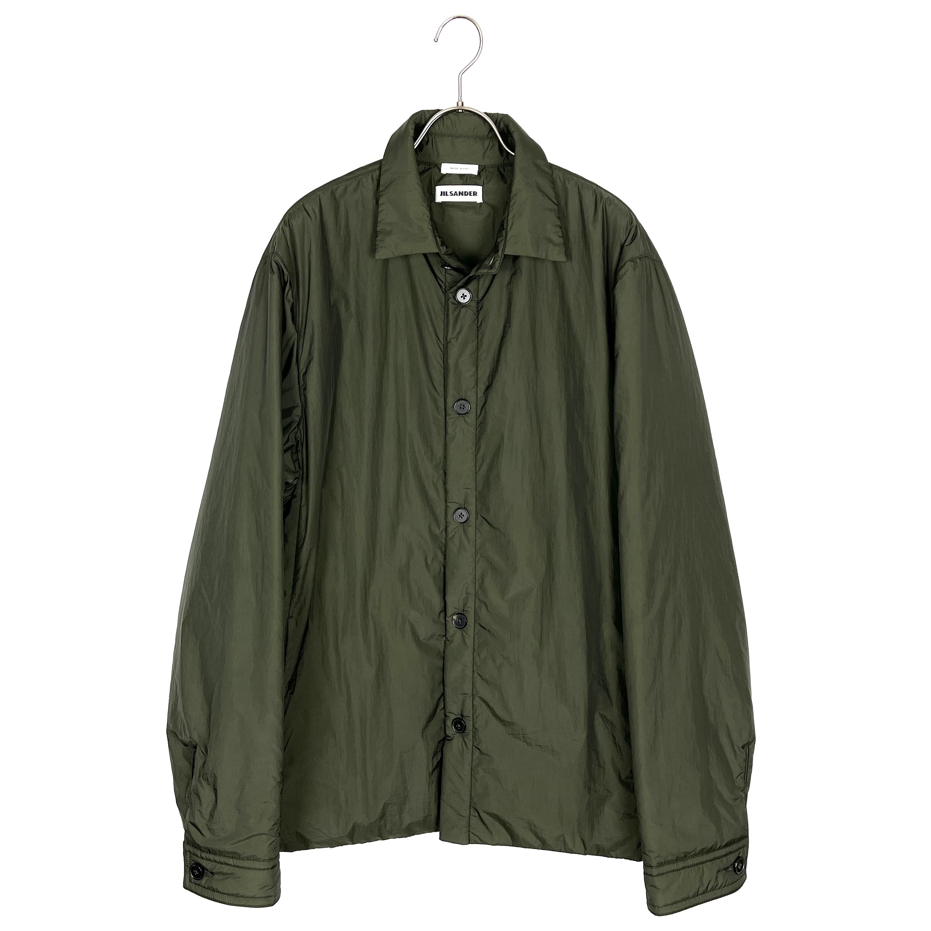 JIL SANDER(ジルサンダー) PADDED SHIRT 18AW (khaki) | command+enter