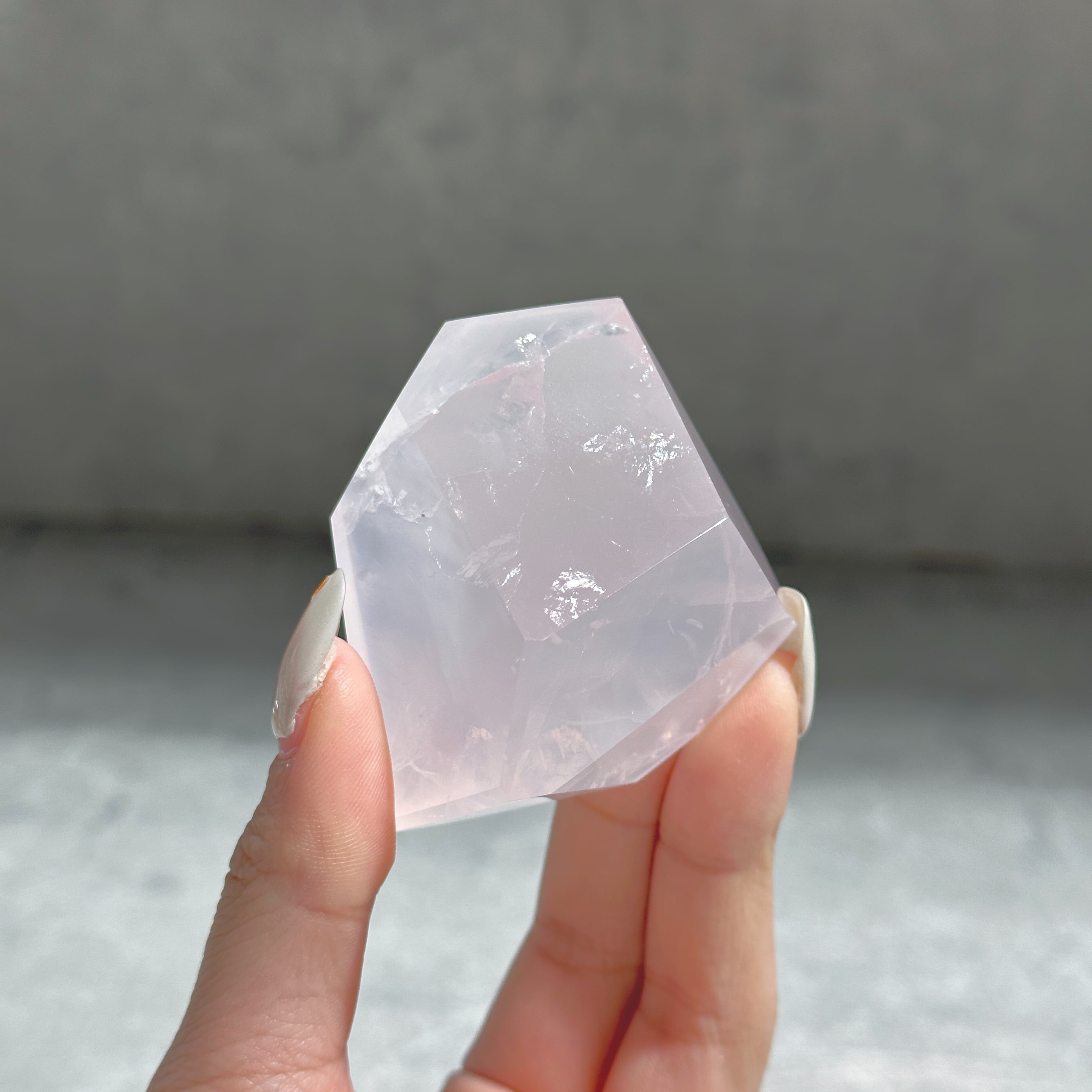 ブラジル産ローズクォーツ フリーフォーム04◇ Rose Quartz ◇天然石・鉱物・パワーストーン