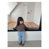 【取寄】digreen キルティングデニムパンツ｜冬服｜韓国子供服