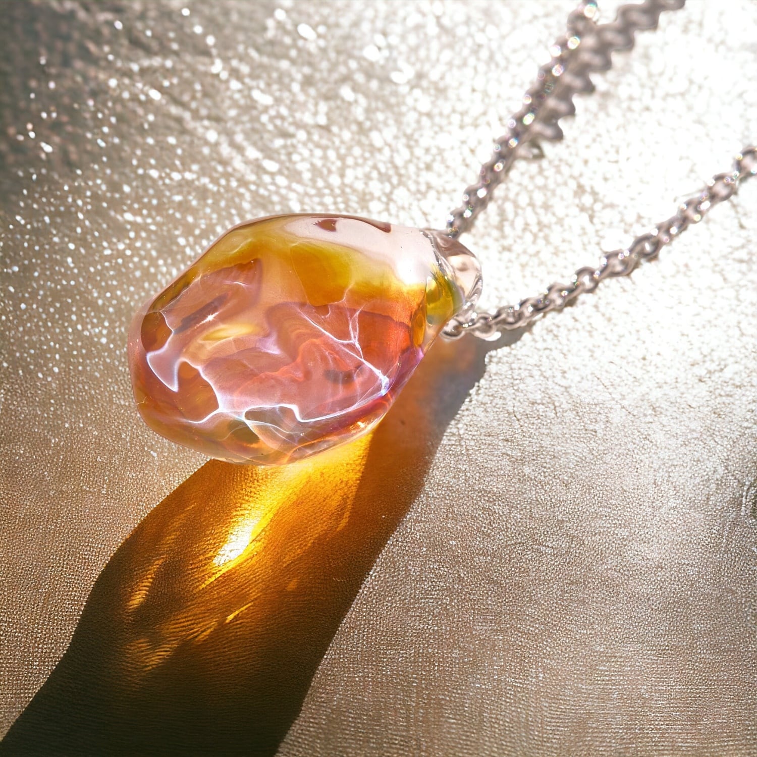 reblanc》天使の祝福 宿願成就 波動注音 波紋ネックレス エンジェル