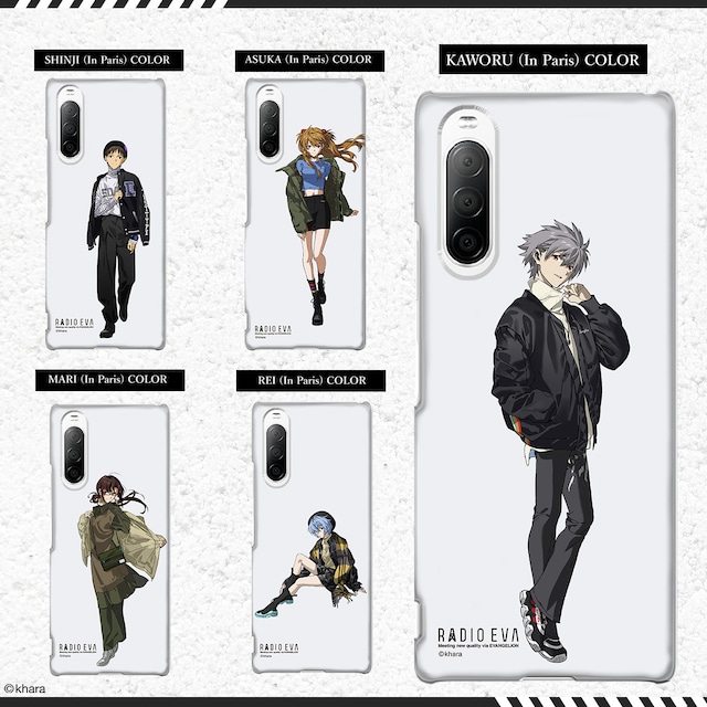 EVANGELION CLEAR MOBILE CASE＜MARI(In Paris)MONO＞