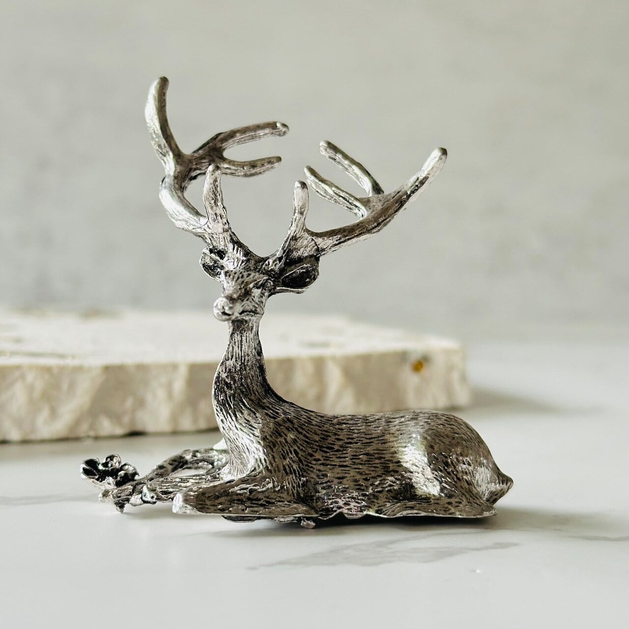 鹿のスフィアスタンド（ゴールド／シルバー／ピンクゴールド） | Mt