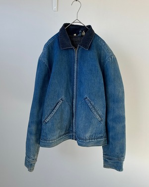 -Wrangler- Vintage 70s 38 Denim Work Jacket