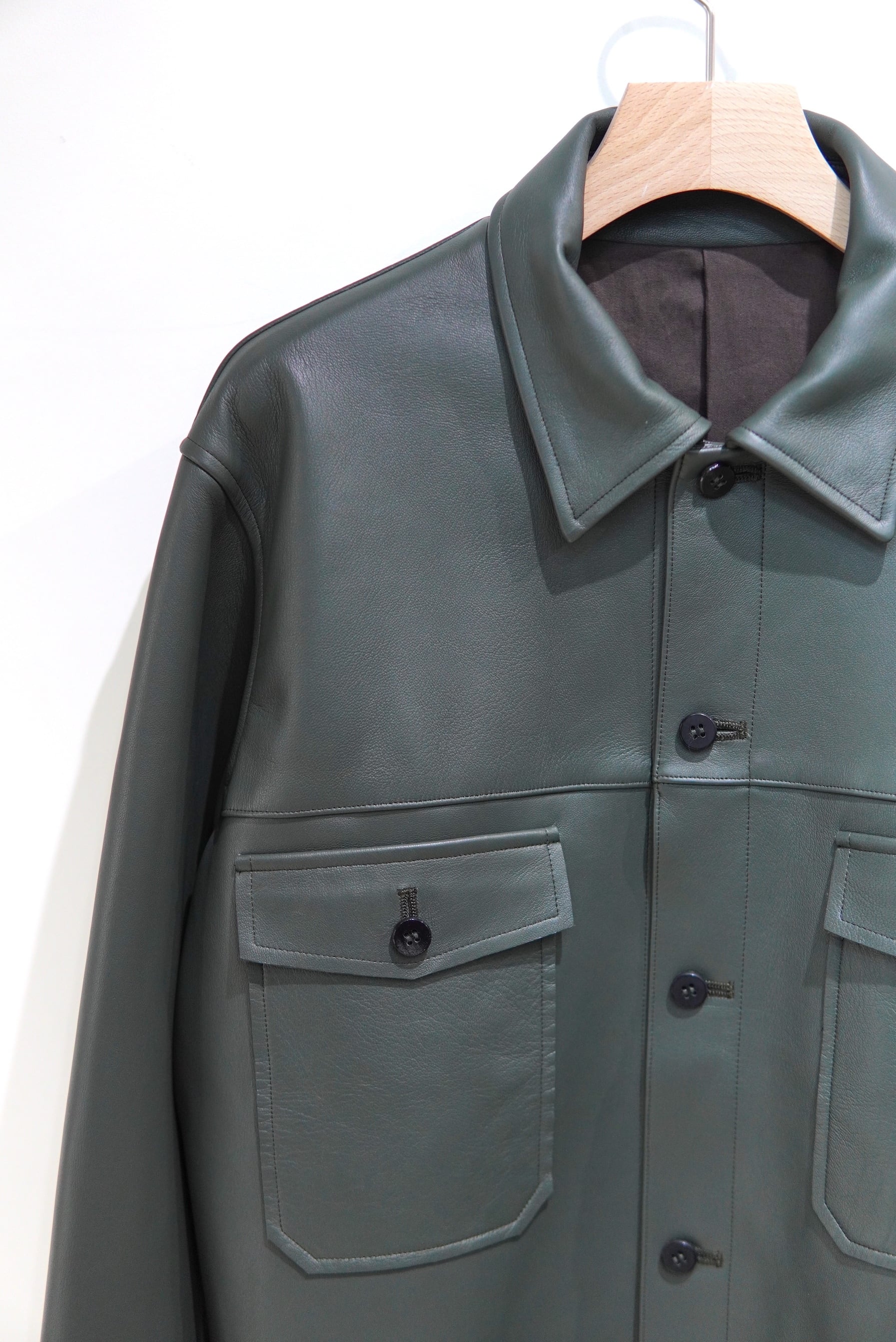 Cale / Lamb leather Jacket | POETRY