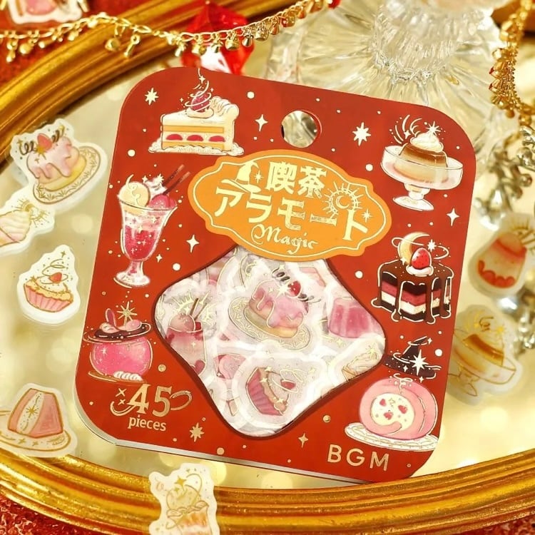 フレークシール 喫茶アラモード マジック・焔 | rocca rocco