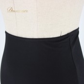 社交ダンス 衣装 ラテン スカート レッスンウェア レディース CHRISANNE クリスアン 黒 無地 アシメ アシンメトリー ブラック系 上品 ストレッチ 伸縮性 フィット感 おしゃれ モダン コーディネート 上品スタイル ダンスウェア エレガント イギリス製 通気性 脚長効果 アシンメトリーデザイン シンプル レディースファッション 軽量 お手入れ簡単