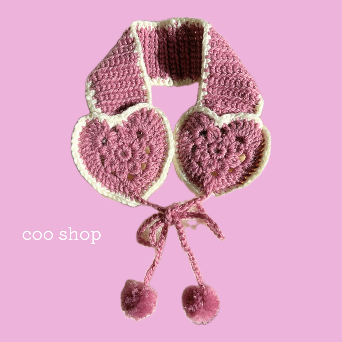 イヤーマフ 韓国 リバーシブル ピンク ホワイト 耳あて y2k | coo shop