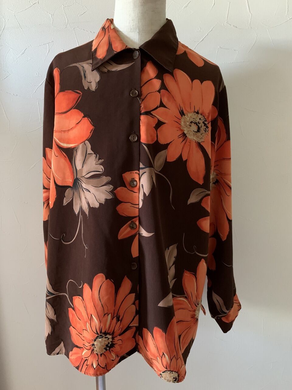 1980～90's Big Silhouette Long Sleeve Shirt