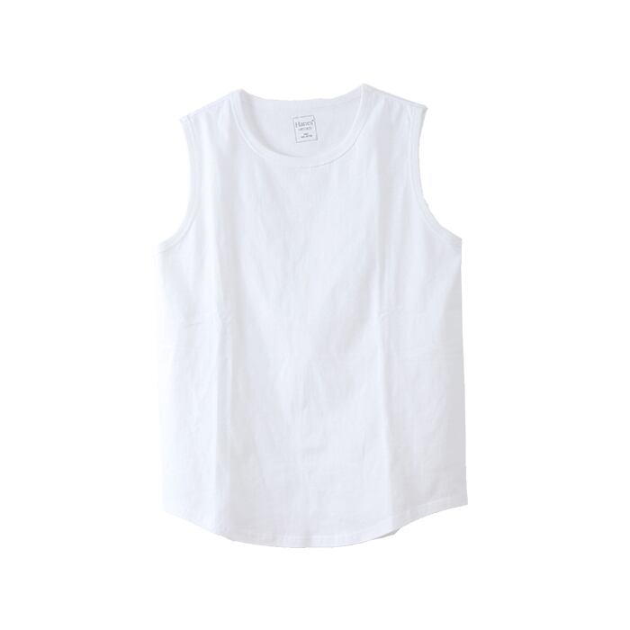 Hanes (ヘインズ) ウィメンズ スリーブレスTシャツ ホワイト 19SS Hanes Undies ヘインズ (HW3-M201)