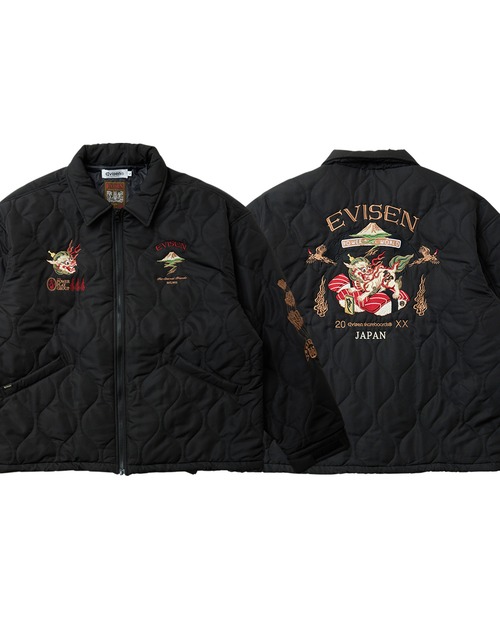 【10月31日(土)正午12時より販売スタート】 EVISEN SOUVENIR SUSHISHI JACKET BLACK