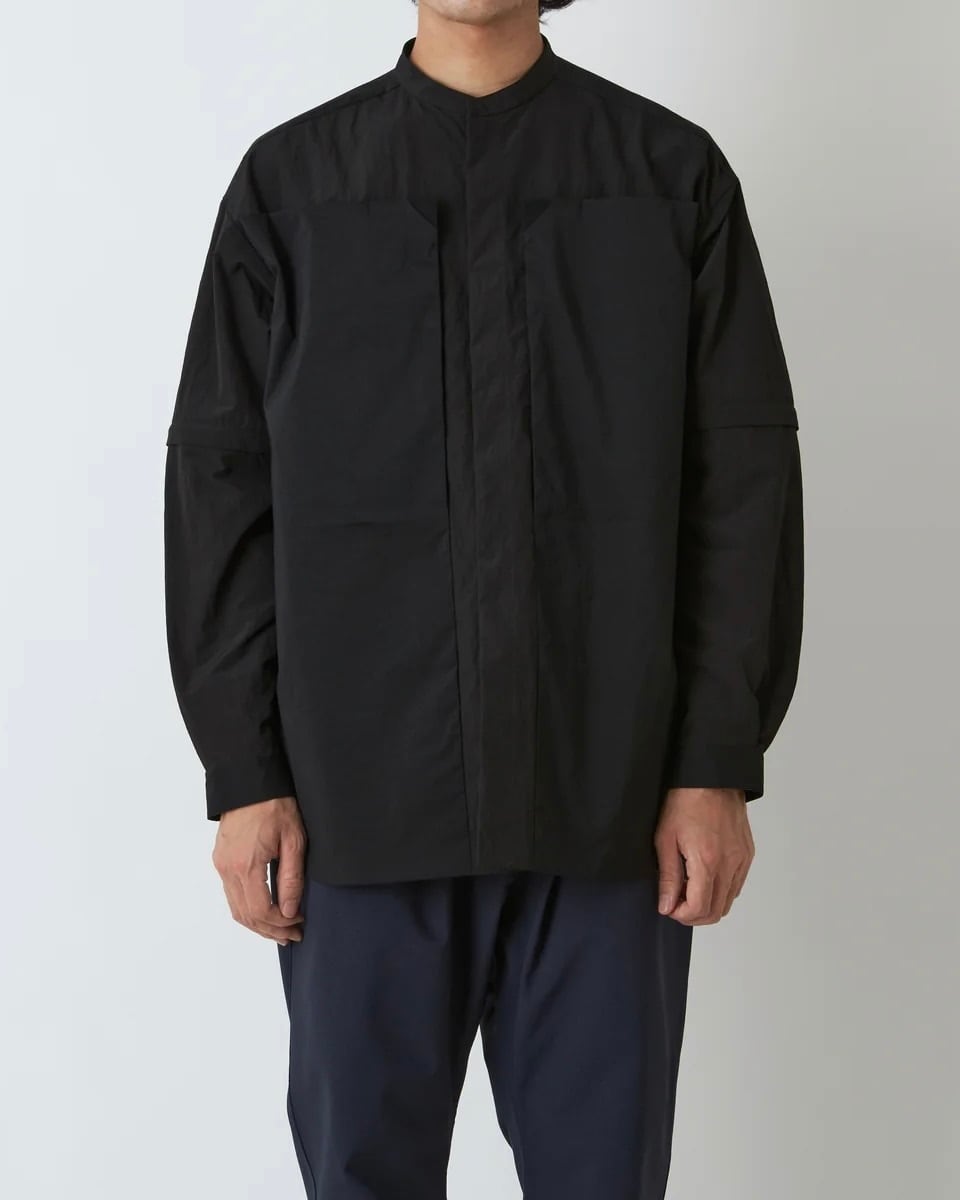 BLK White Mountaineering】ZIP OFF SHIRT | idealclasse