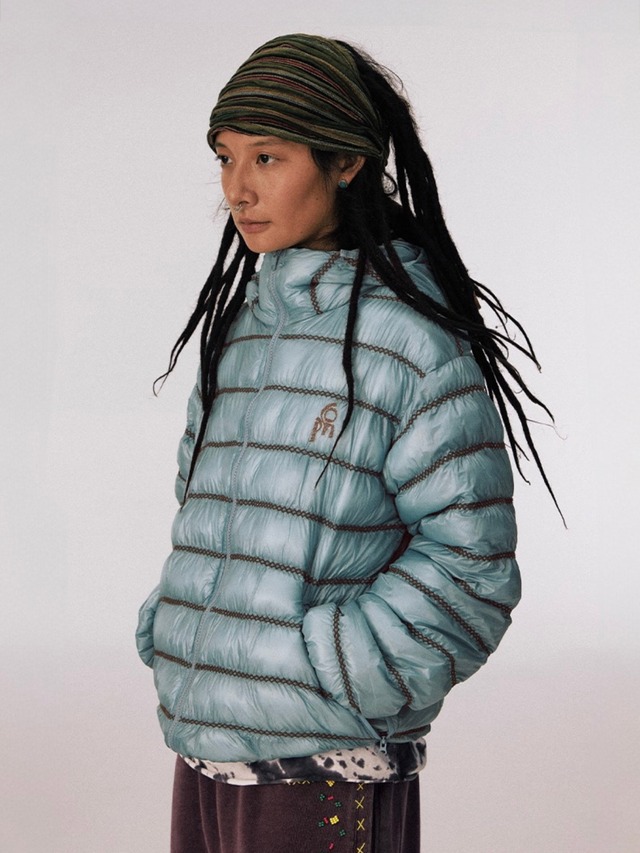 CONP Down Zip Outer Snow Mist