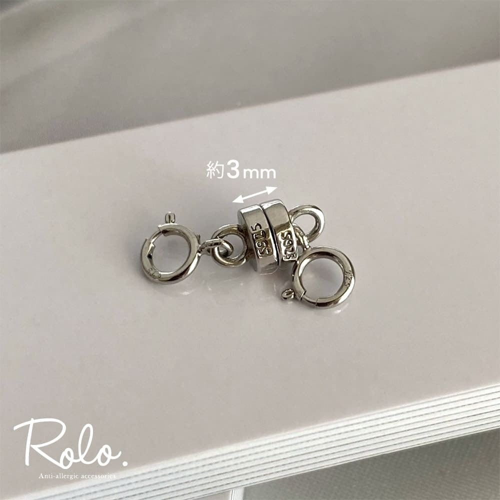 マグネットクラスプ シルバー925 | Roloshop BASE店