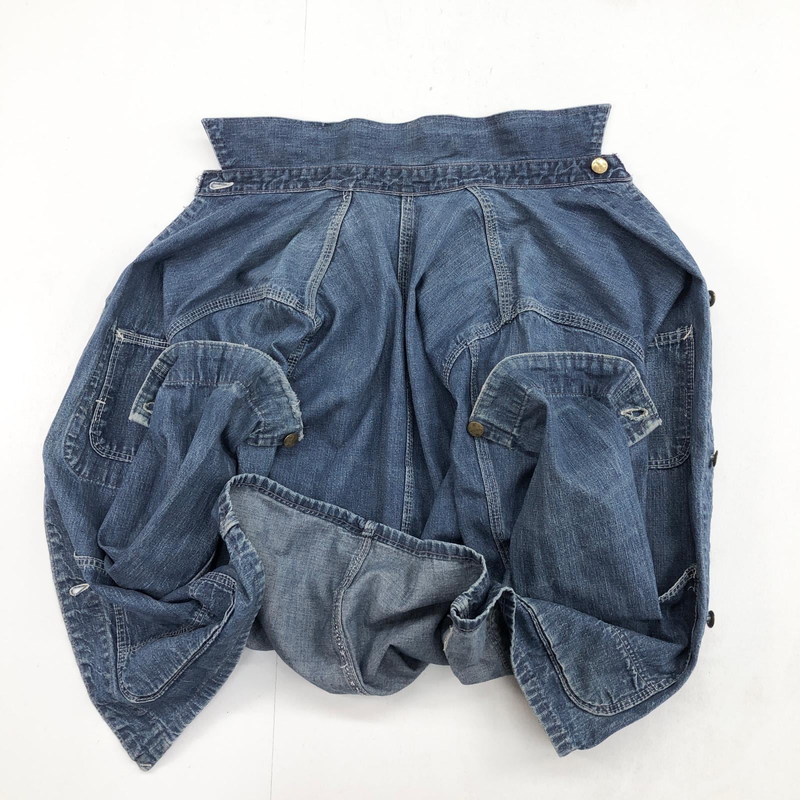 UNKNOWN 50年代あたり SANFORIZED デニムカバーオール ワーク