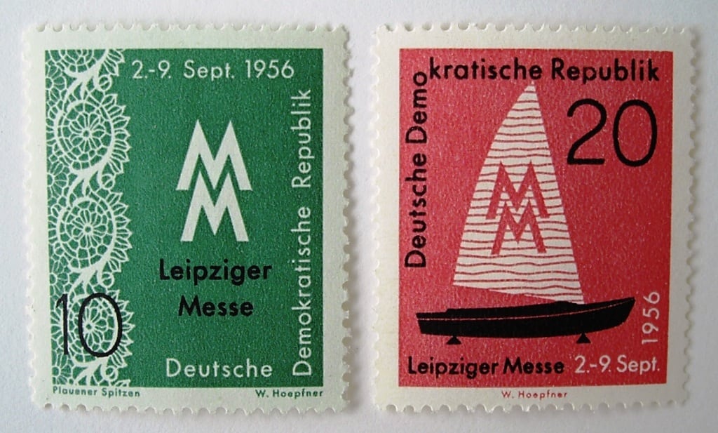 ライプツィヒ・メッセ'56 / 東ドイツ 1956 | Stempel ― 旅する切手 ―