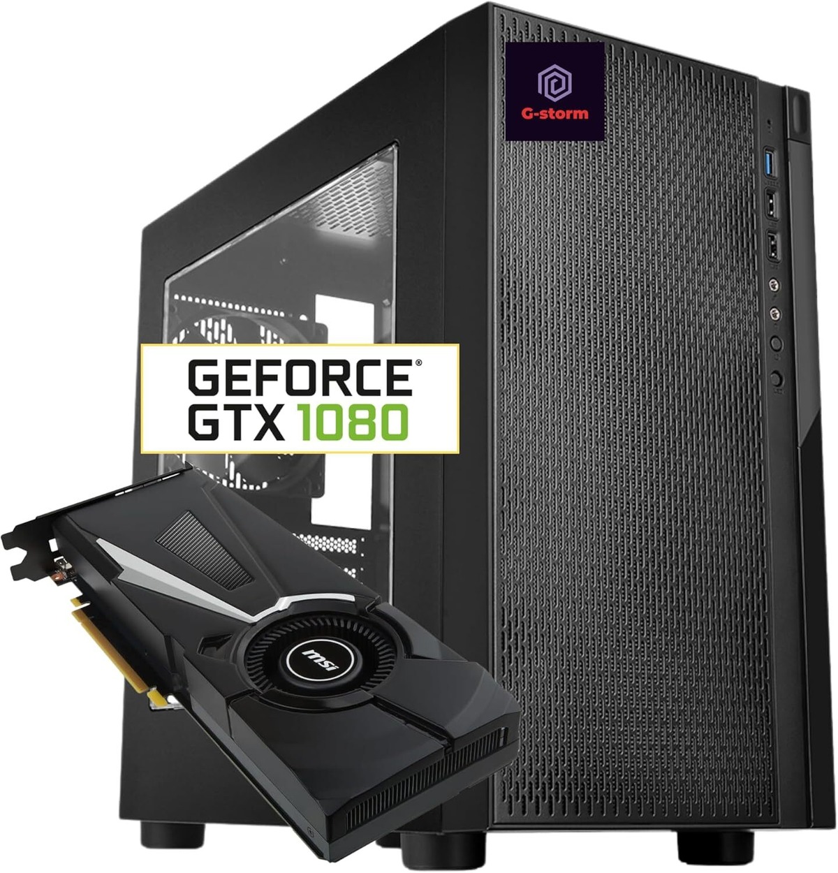 整備済み品】 ゲーミングPC デスクトップPC タワー型 G-Stormシリーズ 