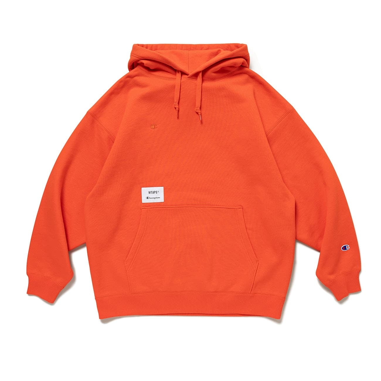 CHAMPION【新品】wtaps CHAMPION ACADEMY HOODED ブラック L