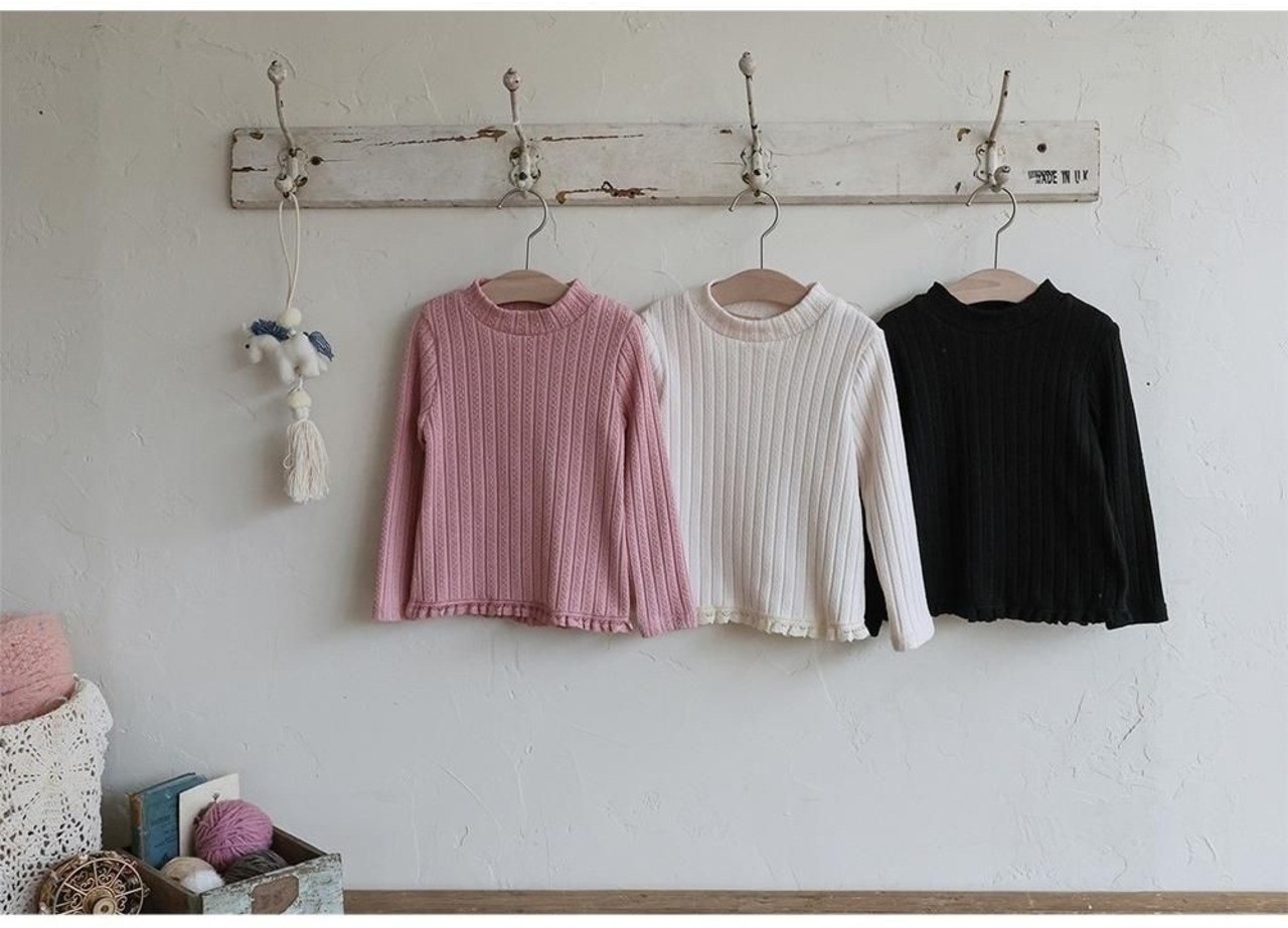 韓国子供服 / 26winter / puella FLO / オートT / キッズ / 冬服 *90~140*