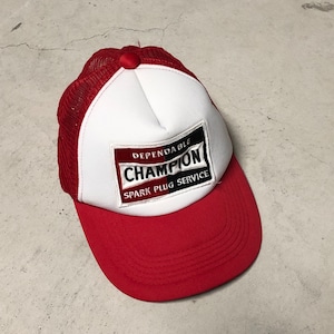 ⊕CHAMPION PLUG MESH CAP “RED”