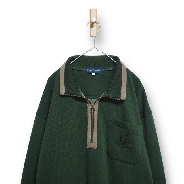 【VINTAGE】ハーフジップスウェット