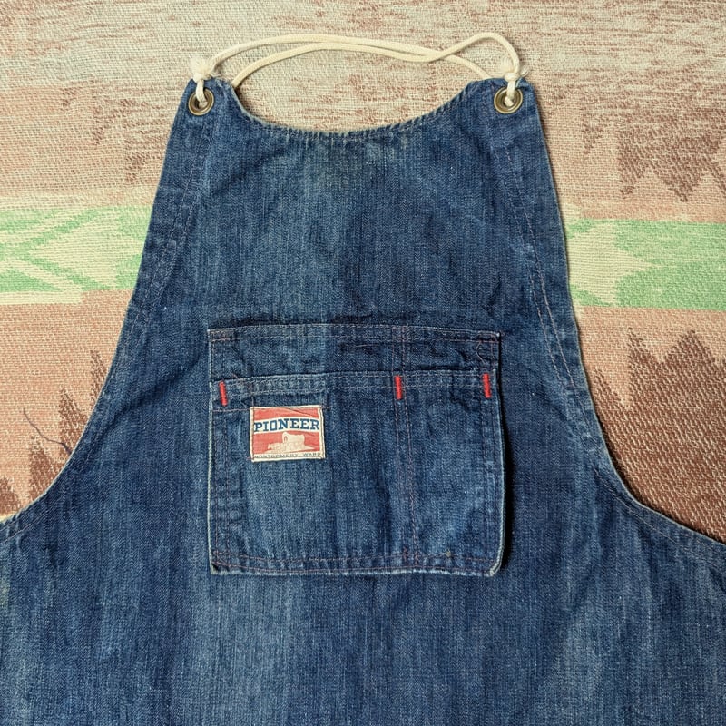 50s PIONEER Denim Work Apron | Wonder Wear ヴィンテージ古着ネット