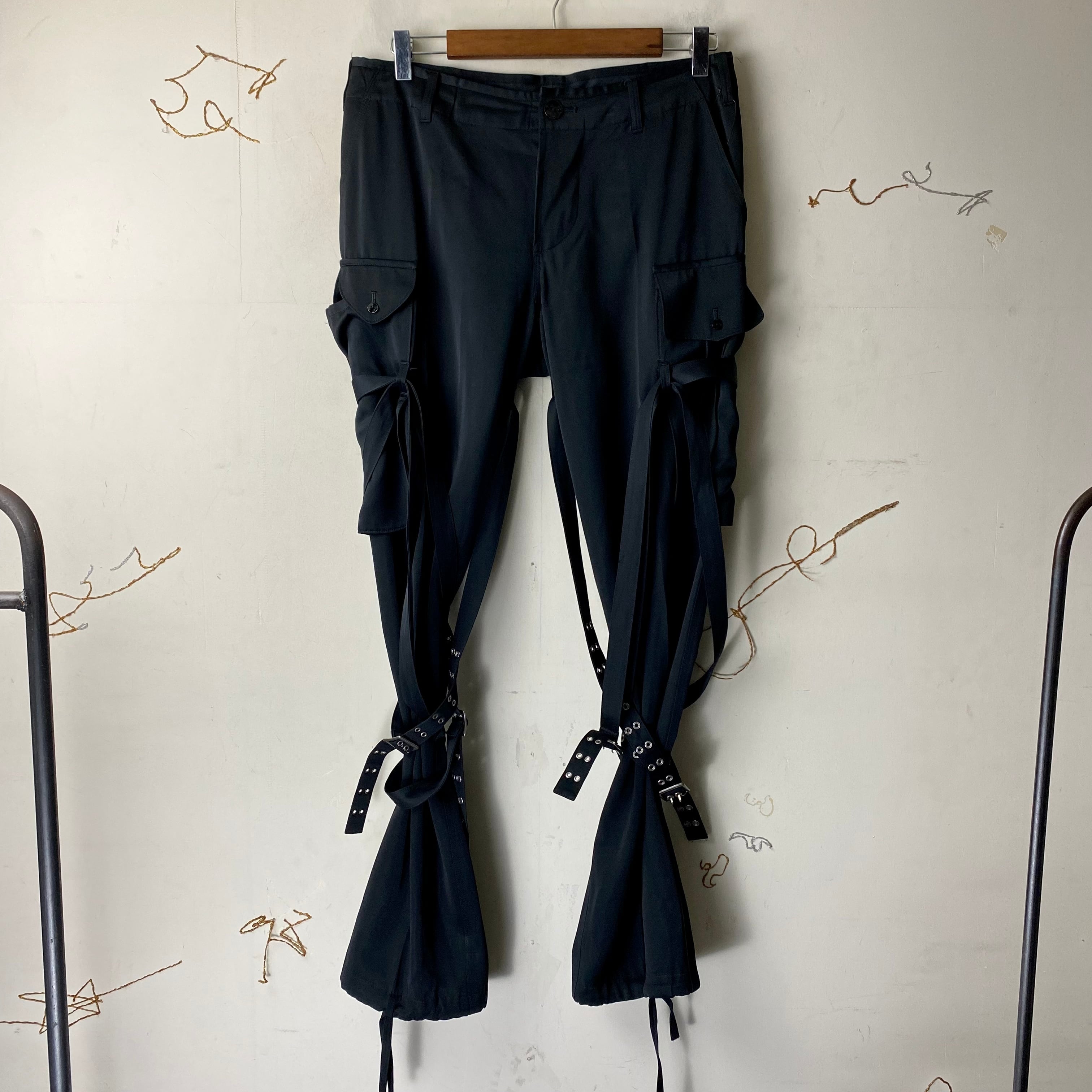 JEAN PAUL GAULTIER HOMME bondage pants | NOIR ONLINE