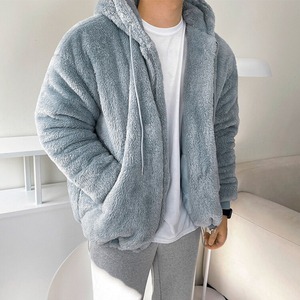 フェイクショートファーパーカ　MT0080403