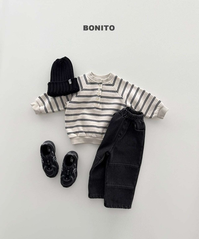 〚予約〛St Henry Neck Man to Man <kids><Jr><adult>
