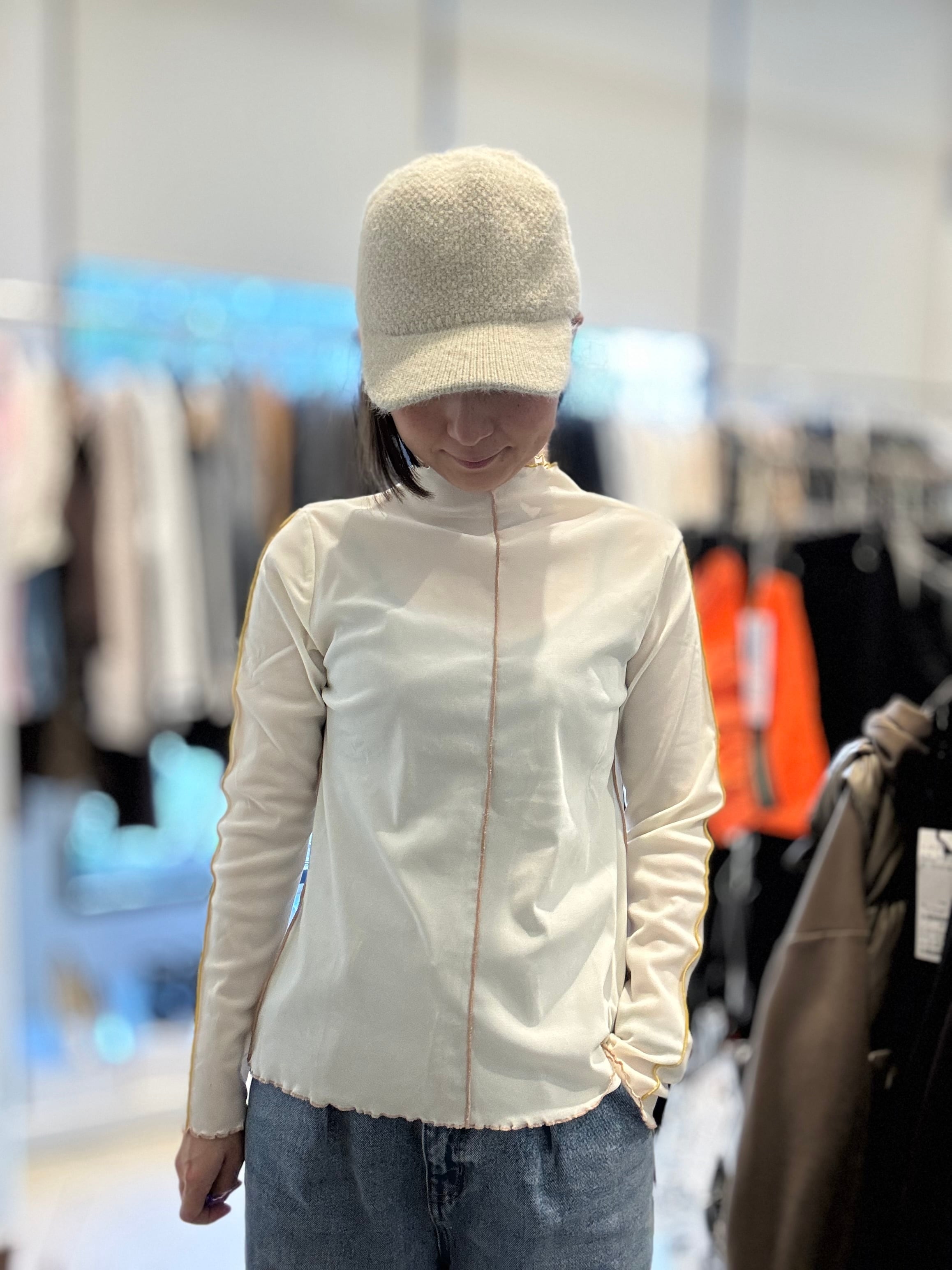 【SELECT】アジャスターゴムアンゴラキャップ