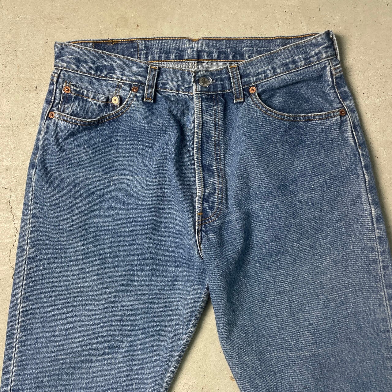 90年代 英国製 Levi's ユーロリーバイス 501 ストレート デニムパンツ