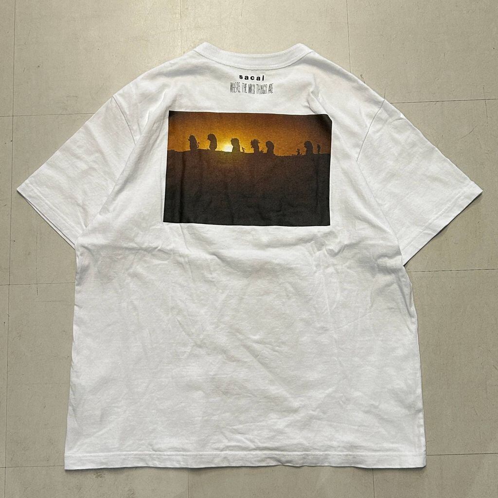 sacai サカイ 25AW WHERE THE WILD THINGS ARE T-SHIRT プリントT